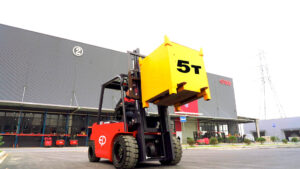 Электрический погрузчик EP CPD50L1 3F550 5 тонн на 5500мм