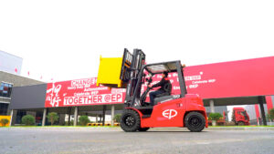 Электрический погрузчик EP CPD50L1 3F550 5 тонн на 5500мм