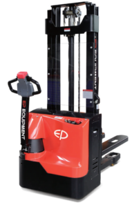 Самоходный электрический штабелёр EP ES12-12WA с двойным подъёмом